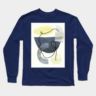 Abstract Life Long Sleeve T-Shirt